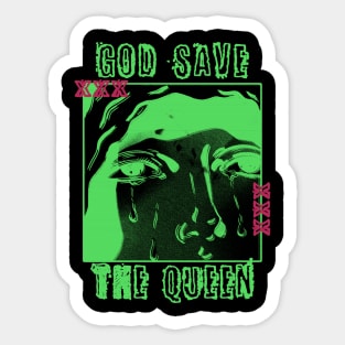 God Save The Queen Sticker